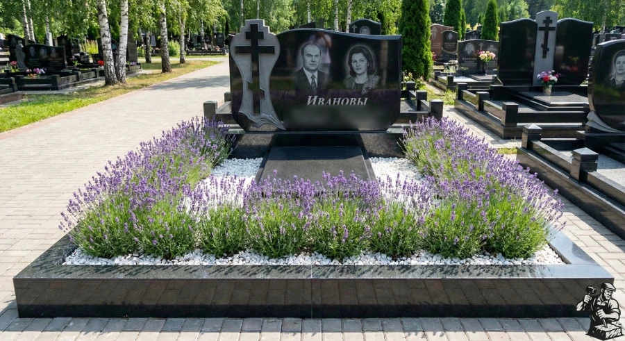 russian-memorial-granite-tombstone-lavender-ivanov
